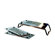 Franke Rail System Grater with Three Blades in Stainless Steel