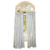 Go Mama Go Blue with Chocolate Stripes Curtains - 2 Panels