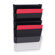 Sparco Products Vertical File System, 13"x4"x6-3/4", 3/PK, Black