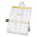 Sparco Products Easel Document Holders, Adjustable, 10-3/8"x2-1/4"x12-1/2", BK