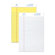 Sparco Products Legal Ruled Pad, Micro-Perforated, Legal, 8-1/2"x14", Canary, 50 Sheets, 12-Pack