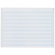 Sparco Products Computer Paper, 1/2" Blue Bar, 20 Lb, 14-7/8"x11", 2400/CT