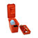 Unimed-Midwest, Inc. First Aid Stor. Transport Case, 15-1/4"x7-5/8"x10-1/8", Orange