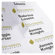 Nature Saver Recycled Name Badge Labels, White