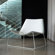 Luxo by Modloft Earl Leather Lounge Chair