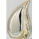 Star Legacy Funeral Network Silver / Gold TearDrop Brass Keepsake