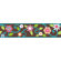Room Mates Studio Designs Scroll Floral Wall Border in Brown / Teal