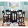InRoom Designs Wood Pub Table Set