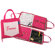 Princess Linens 12Doodlebugz Crayola Doodlebag in Hot Pink / Light Pink
