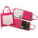 Princess Linens 12Doodlebugz Crayola Doodlebag in Hot Pink / Light Pink