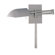 George Kovacs by Minka Wah-Hoo Swing Arm Light in Matte Brushed Nickel