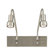 George Kovacs by Minka Save Your Marriage Wall Sconce in Brushed Nickel