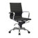 Aosom LLC Mid-Back Leather Synthetic Office Chair
