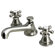 Water Creation London Widespread Bathroom Faucet with Double Cross Handles