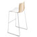 Arper Catifa 46 Barstool with Two-Tone Seat