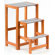 Aigner Hocker "Up & Down" in Nussbaum