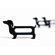 Naked Decor Happy Hot Dog Napkin Ring (Set of 6)