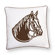 Naked Decor Horse Reversible Pillow