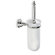 Stilhaus by Nameeks Elite Classic Style Wall Mounted Glass Toilet Brush Holder in Chrome