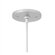 LBL Lighting 4.25" Round Flush 12V Fusion Jack Canopy For Single Pendant Mounting