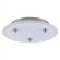 LBL Lighting LED Fusion Jack Three Port Round Canopy in Bronze