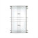 LBL Lighting Modular Industrial Small Outdoor Wall Light in Stainless Steel