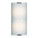 LBL Lighting Omni 277V Medium One Light Outdoor Fluorescent Wall Sconce with Bubble Glass Shade in Bronze