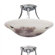 LBL Lighting Veneto 3 Light Inverted Pendant
