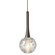 LBL Lighting Crystal Ball 1 Light Mini Pendant