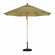 California Umbrella 9' Fiberglass Market Umbrella with Pulley