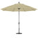 California Umbrella 11' Fiberglass Market Collar Tilt Umbrella