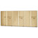 Florence Mailboxes 4C Horizontal USPS Wall Mailbox Unit
