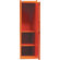 Interdynamics Side Locker W/2 Shelves- Orange