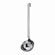 Rosle Stainless Steel 3.8 Ounce Ladle with Pouring Rim with a Hooked Handle