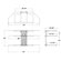 Transdeco International Deco Entertainment 32"-52" TV Stand