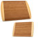 Totally Bamboo Hawaiian Large Dark Hawaiian Cutting Board Set