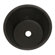 Belle Foret Small Round Copper Bar Sink with Flat Bottom
