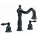 Belle Foret Double Handle Deck Mount Roman Tub Faucet Metal Lever Handle
