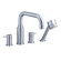 American Standard Serin Double Handle Deck Mount Roman Tub Faucet