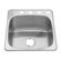 American Standard Single Hole Stainless Steel Drop-In 20.13" x 20.56" Single Bowl Utility Sink