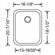 Blanco Supreme Single Bowl Undermount Kitchen Sink