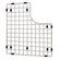 Blanco 12.75" Left Bowl Sink Grid in Stainless Steel
