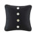 Hampton Hill Calypso 18" Decorative Pillow in Black