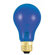 Bulbrite Industries 25W Transparent A19 Incandescent Bulb in Blue