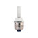 Bulbrite Industries 40W Frost Fully Dimmable Krypton/Xenon T3 Bulb in Bright White