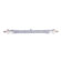 Bulbrite Industries 500W Clear Halogen Long J-Type Torchiere Bulb in Bright White
