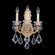 Schonbek La Scala Three Light Wall Sconce
