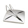 Cuisipro Satin Finish Napkin Holder with Pendulum Arm