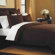 J&J Bedding Classic Quilt Collection in Coffee Stripe