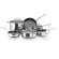 Farberware Millennium Polished Stainless Steel 10-Piece Cookware Set